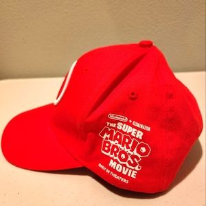 Super Mario Bros movie promo hat